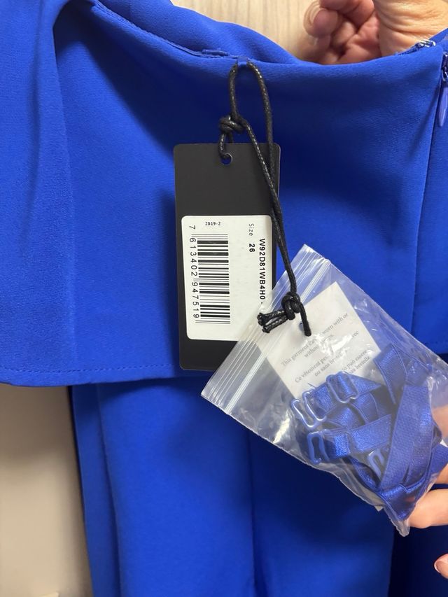 Tuta Guess blu elettrico taglia 40