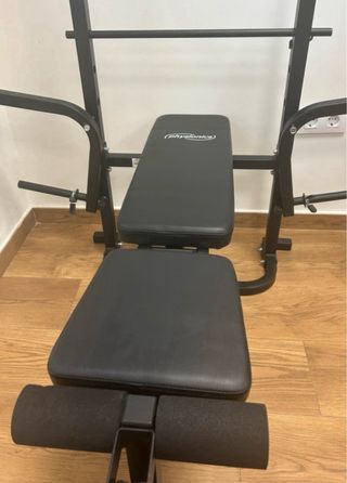 Banco musculación multifuncional