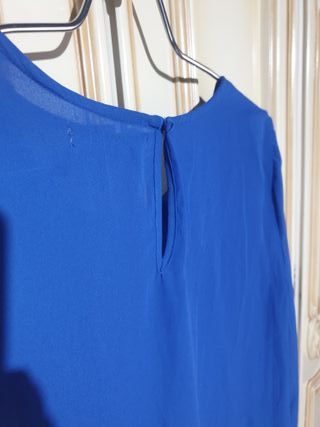 Blusa Pull&Bear azul talla S