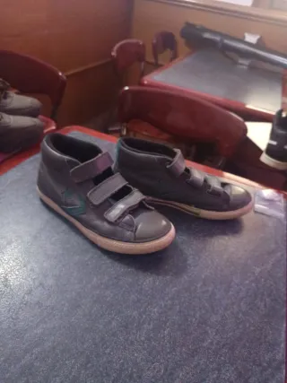 Bambas Converse niño talla 36 grises