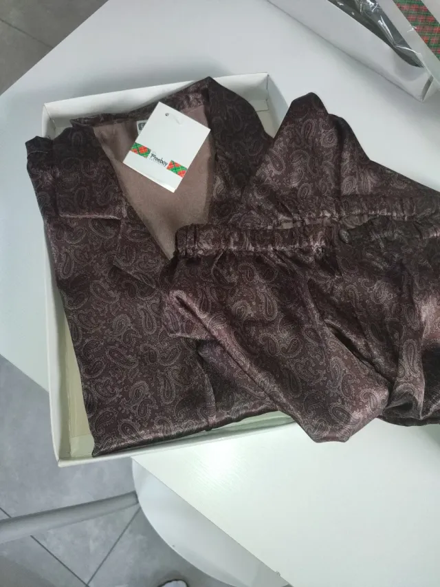 Pigiama uomo raso lusso Freebox