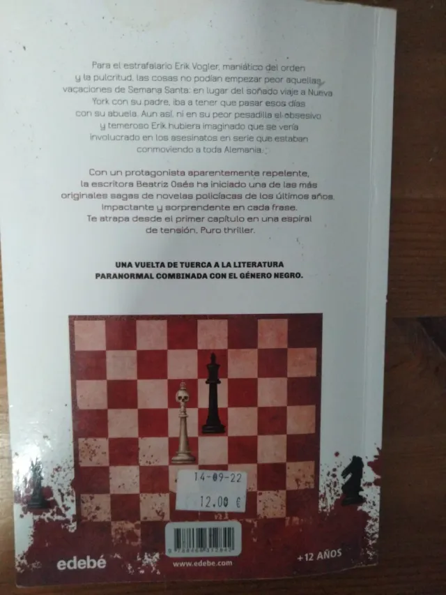 ERIK VOGLER 1: LOS CRÍMENES DEL REY BLANCO (Spa...