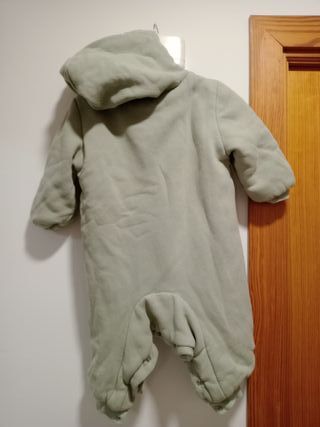 Saco dormir invierno bebé 6-12m capucha