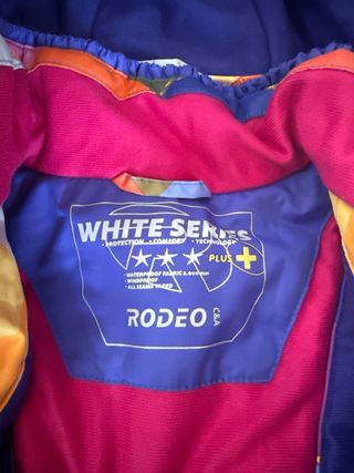 Traje esquí niña multicolor