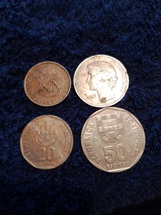 Monedas Portugal Escudos