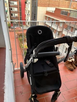Cochecito Bugaboo Camaleon 3 negro y beich 