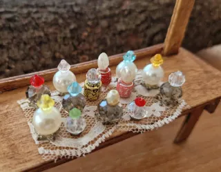 3 Botellitas de Perfume Miniatura