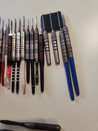 Lote Dardos Metálicos Acero Antiguos profesionales