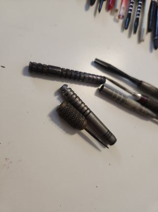 Lote Dardos Metálicos Acero Antiguos profesionales