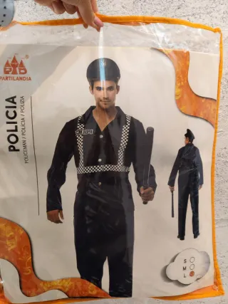 Disfraz Policía Hombre Talla grande