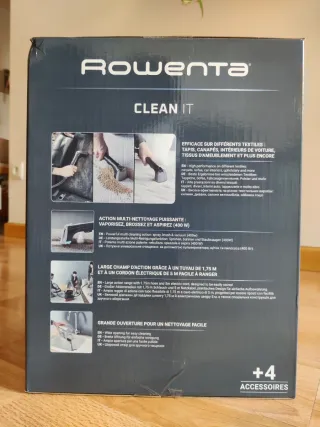 Aspirador tapicerías Rowenta Clean It NUEVO