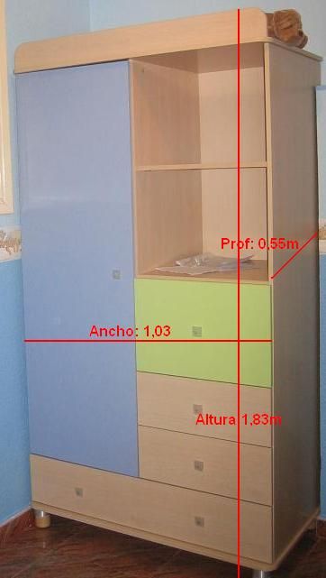 URGE VENTA pack Micuna: Armario+Cómoda+Cuna Regalo