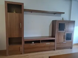 Nuevo. Mueble de salón modular madera