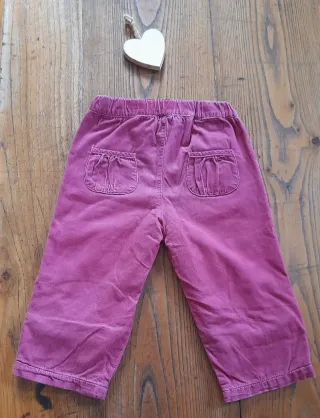 Pantaloni Du pareil au même 18 mesi color lampone