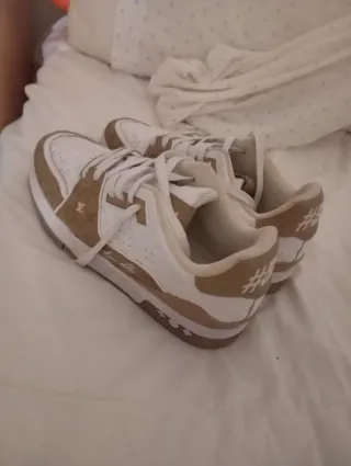 Zapatillas Louis Vuitton Marrón/Blanco