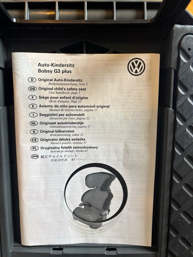 Silla alzador volkswagen