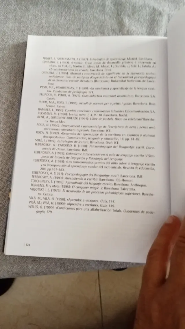 El aprendizaje de la lectoescritura Vol I y Vol II
