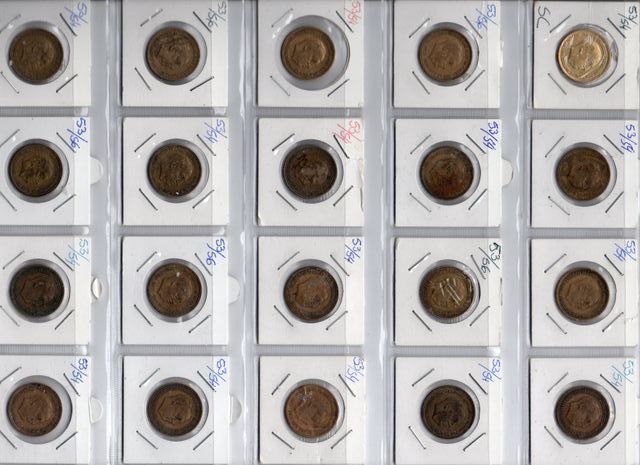 Lote monedas españolas y extranjeras