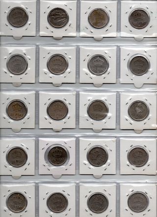 Lote monedas españolas y extranjeras