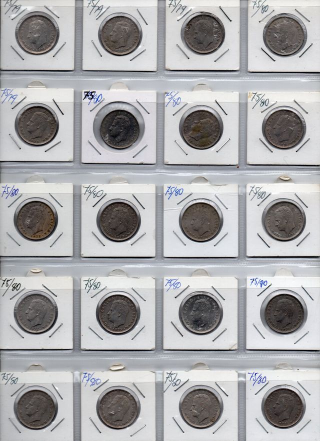 Lote monedas españolas y extranjeras