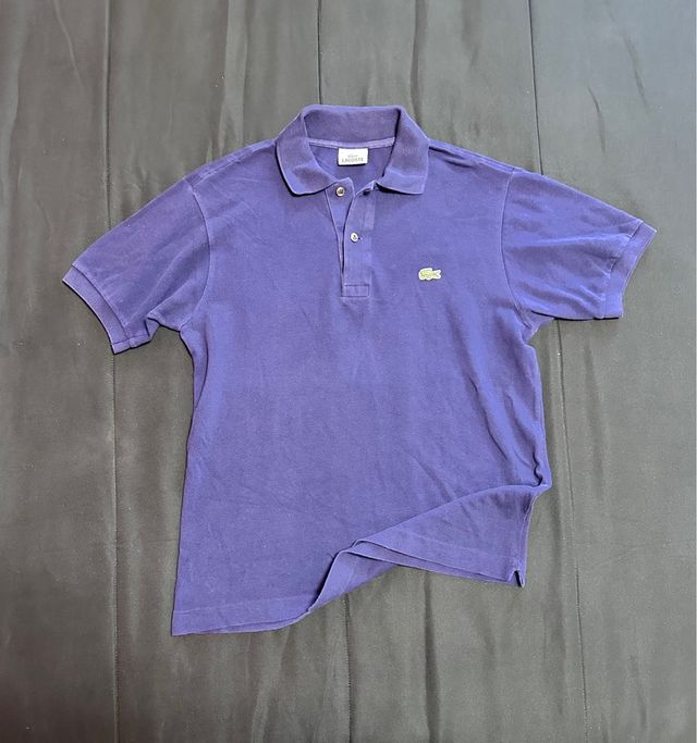 Polo Lacoste Viola Taglia 3