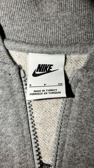 Felpa Collage Nike Vintage Grigio Bianco