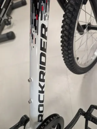 Bicicleta Rockrider Blanca