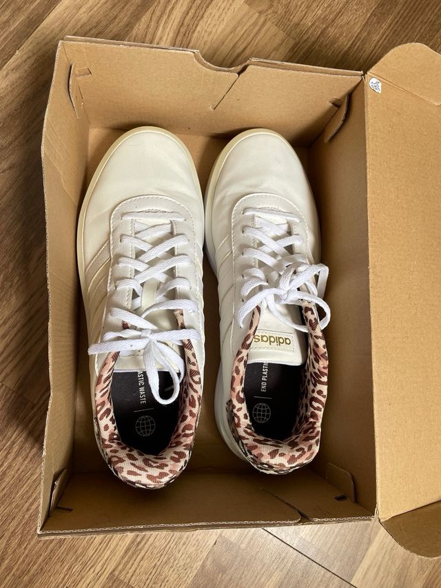 Zapatillas Adidas Blancas Animal Print