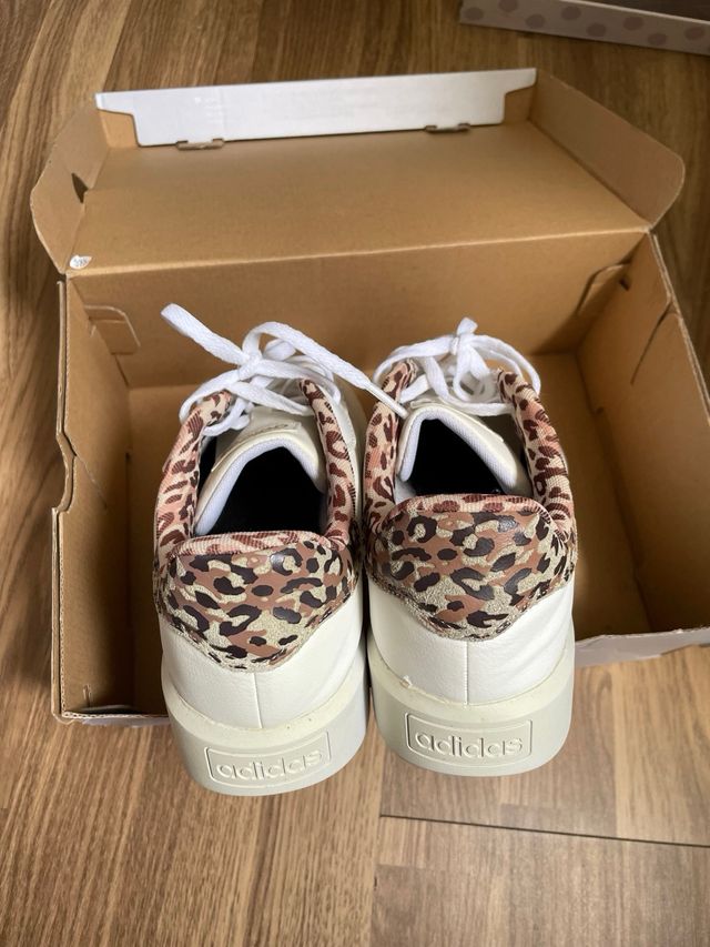 Zapatillas Adidas Blancas Animal Print