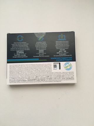 disco ssd Crucial 500GB Nuevo