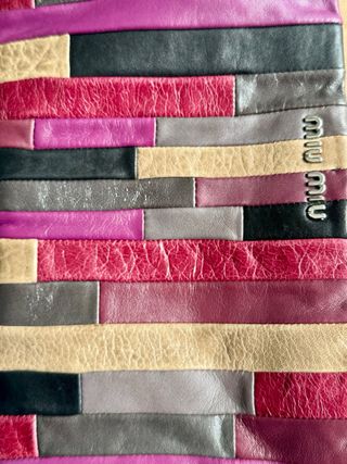 Cartera Miu Miu Piel Multicolor Vintage