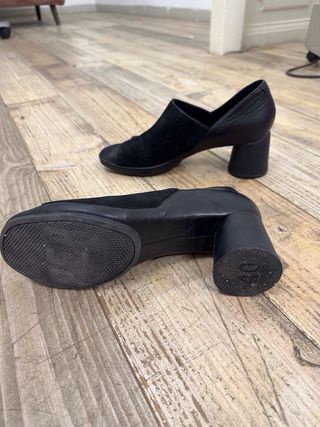 Sandalias tacón negras Camper Talla 39
