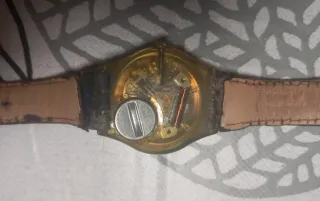 Orologio Swatch Uomo Vintage Blu/Oro