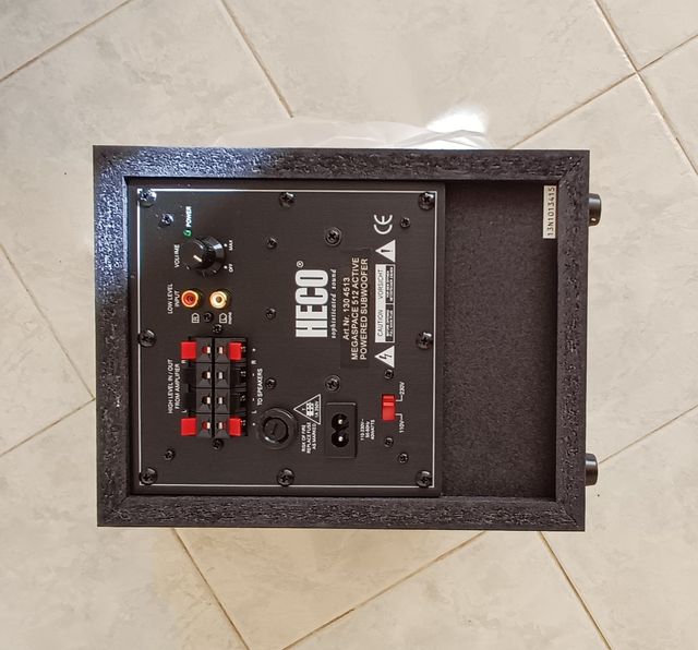 Subwoofer attivo Heco Megaspace 512
