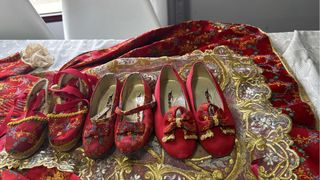 Traje de Fallera para niña de 3/4 años 
