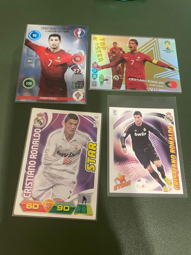 Lote cromos Cristiano Ronaldo CR7
