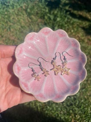 Pendientes Resina Hechos a Mano