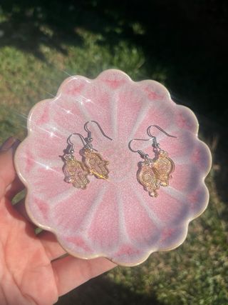 Pendientes Resina Hechos a Mano