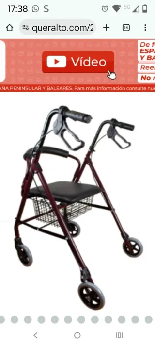 Caminador para adultos