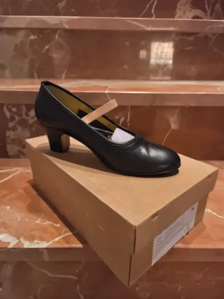 Zapatos Flamenco Negros Talla 38