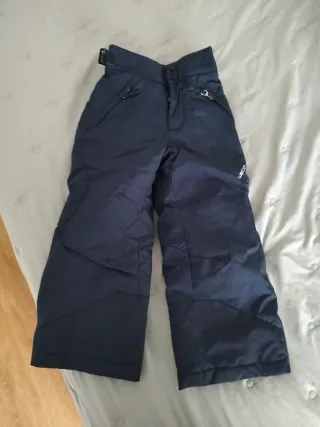 Pantalón de nieve infantil azul
