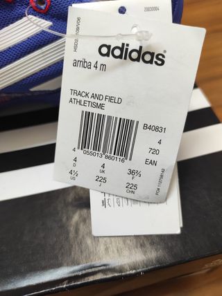 Zapatillas Adidas Arribba para atletismo