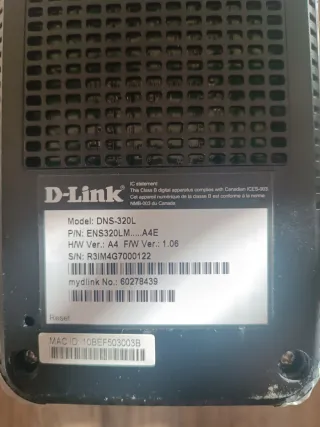 NAS D-Link 2 bahías
