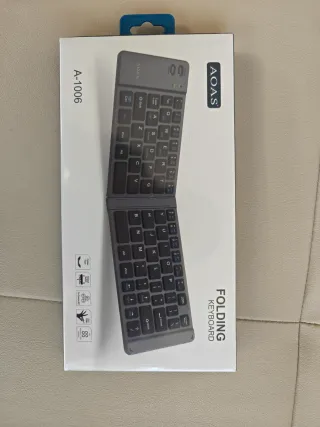 Teclado Bluetooth Plegable AOAS A-1006