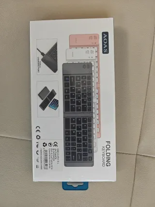 Teclado Bluetooth Plegable AOAS A-1006