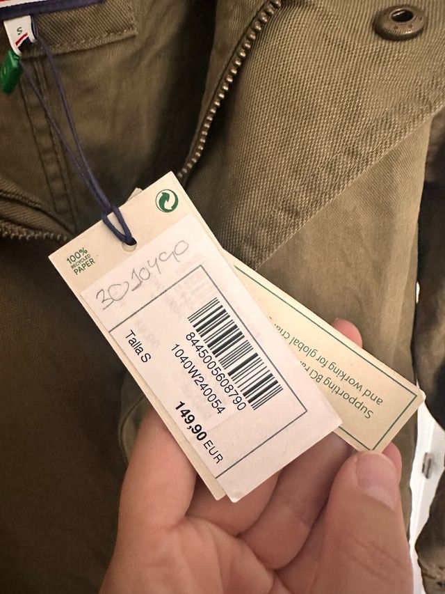 Parka El Ganso Verde Militar