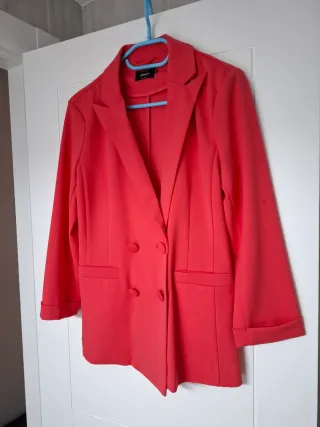 Americana ONLY roja mujer