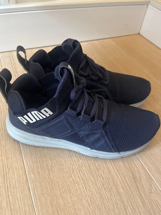 Zapatillas Puma Azul y Blanco