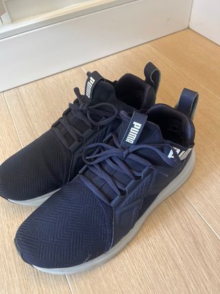 Zapatillas Puma Azul y Blanco