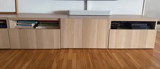 Mueble TV Ikea Besta Madera